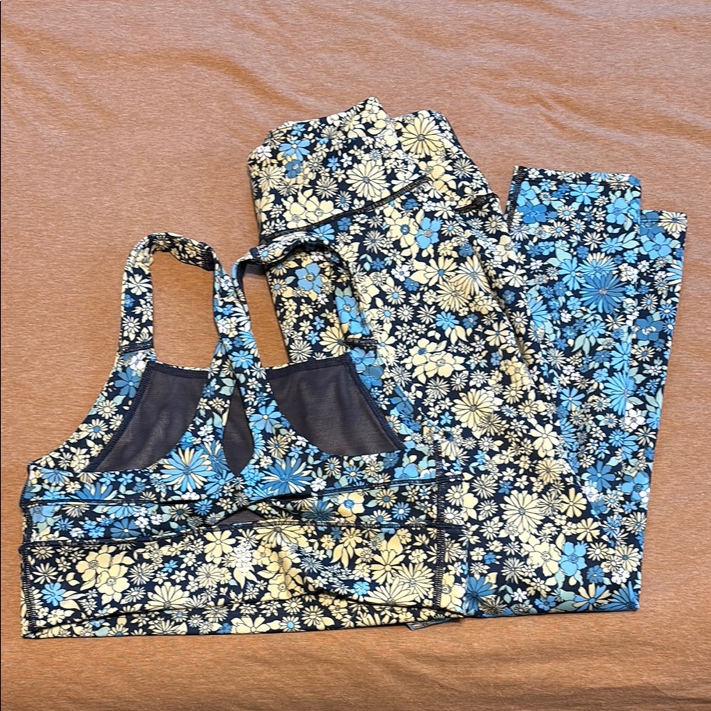 Free People Sports Bra and Leggings Set